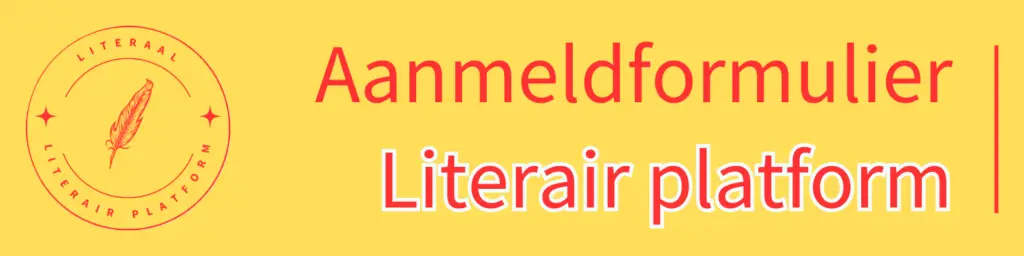 Aanmeldformulier Banner Literaal contact